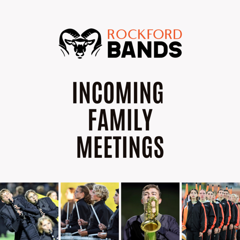 Welcome to our new band families! – Rockford Bands – Rockford, Michigan