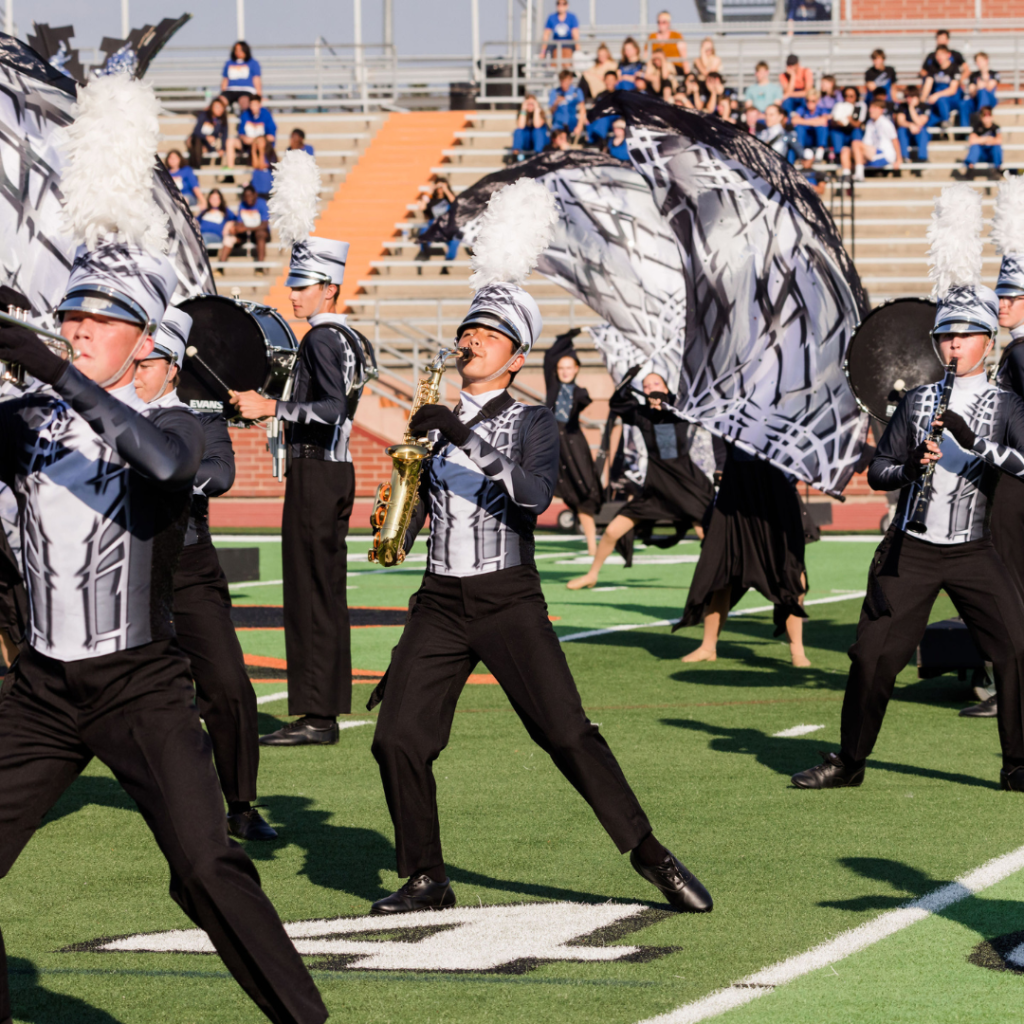 The Rockford Marching Band presents their 2023 show, None Shall Sleep.