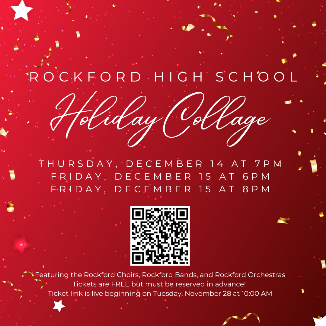 2023 Rockford High School Holiday Collage Concert